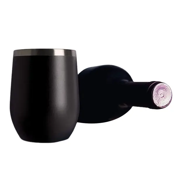 Taza de huevo de acero inoxidable de 12 oz