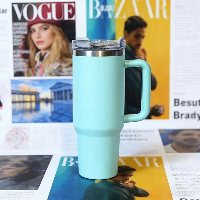 Vaso de 40 oz con asa