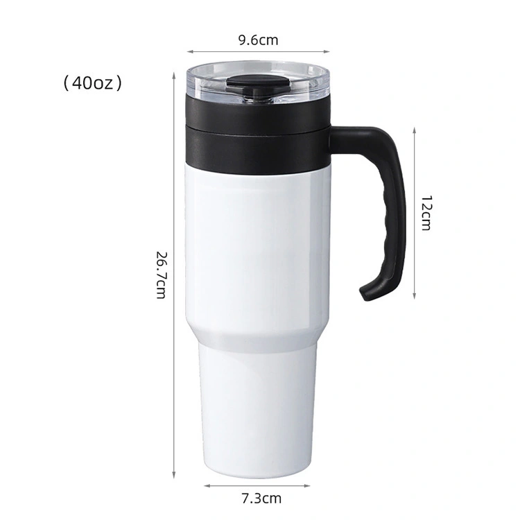 Tumbler de 40 oz con tapa