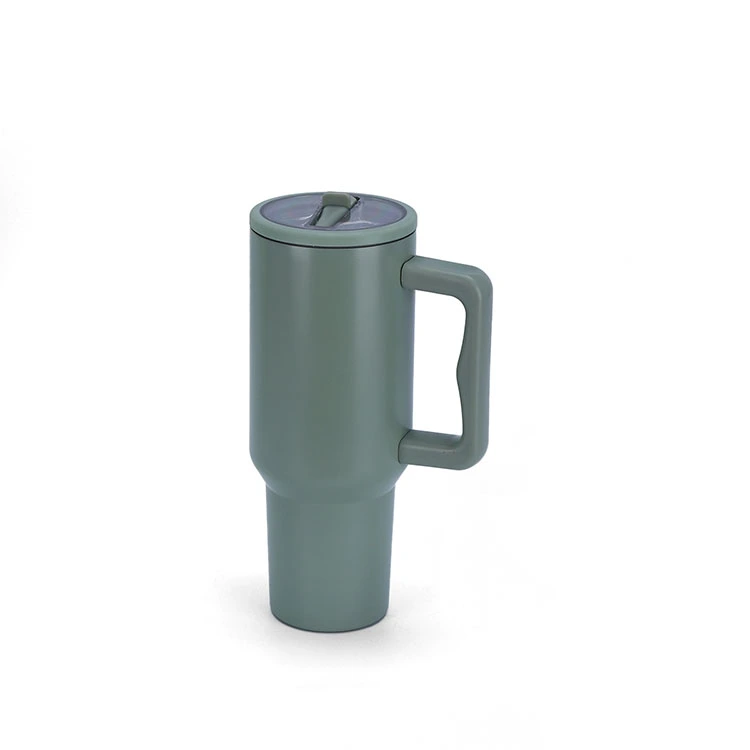 Botella de agua de 40 oz con paja