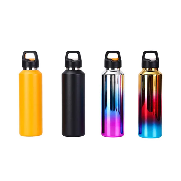 Frasco abierto con un solo botón