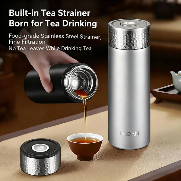 Botella de agua portátil